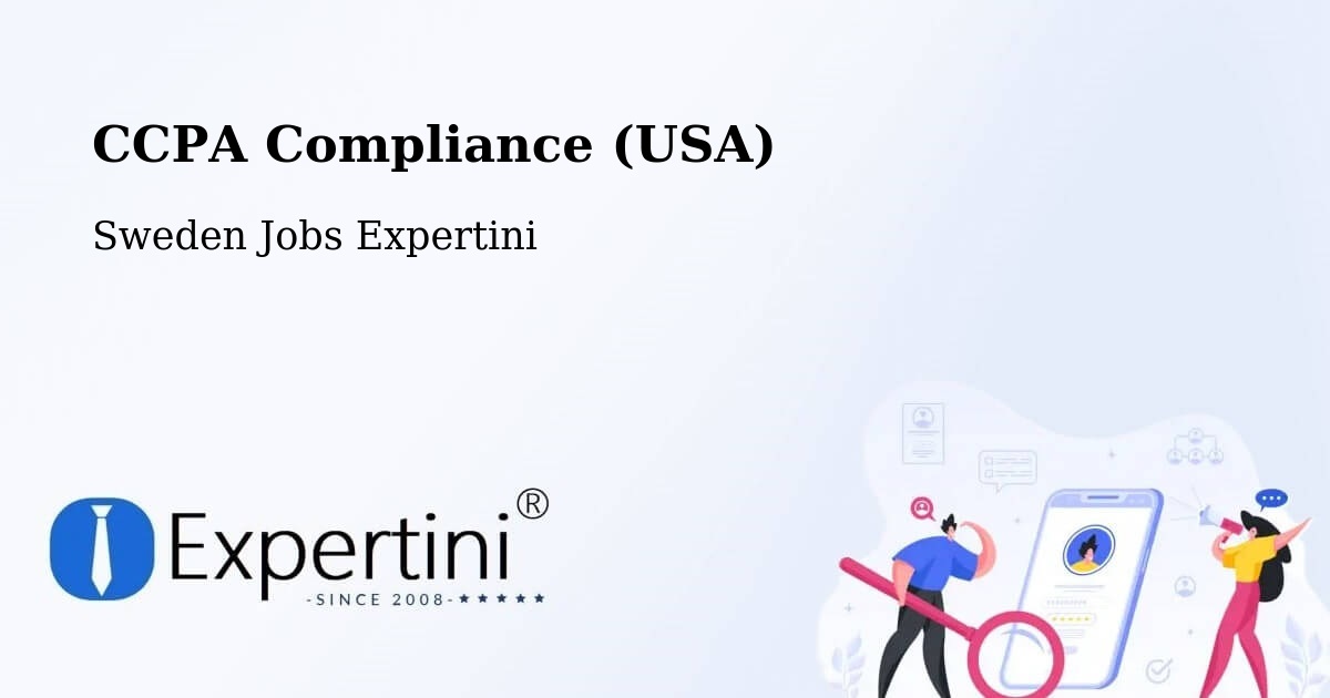 CCPA Privacy Rights & Compliance Notice – Tranås - Sweden Jobs Expertini
