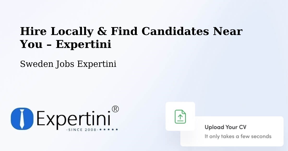 Hire Locally in Tranås – Find Qualified Candidates Near You - Tranås, Sweden Jobs Expertini